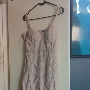 Women's Blush Bodycon Bustier Dress